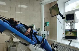 Роботизированный вертикализатор с системой тренировки нижних конечностей А1 в Центре Алмазова
