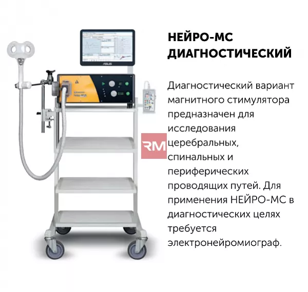Система транскраниальной магнитной стимуляции НЕЙРО-МС/Д
 - 5