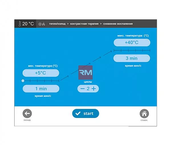 Аппарат для локальной криотерапии и термотерапии CRYO-THERMAL - 11