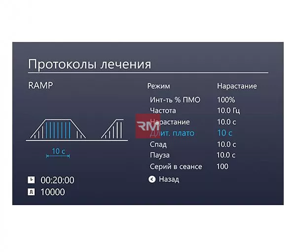 Аппарат транскраниальной магнитной стимуляции NEURO-MSX - 10
